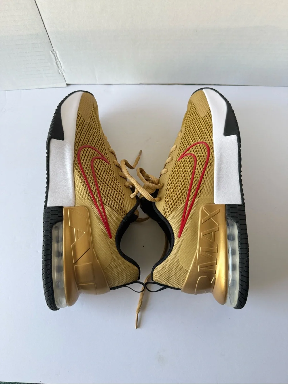 Nike Air Max Alpha Trainer 6  FQ1833-700 Men’s  15 FLT Gold  /iniversity Red New